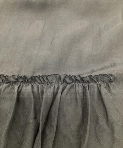 assiette（アシェット）assiette (アシェット) SHIPS別注 ラッフル スカート ブラック サイズ:1の古着・服飾アイテム