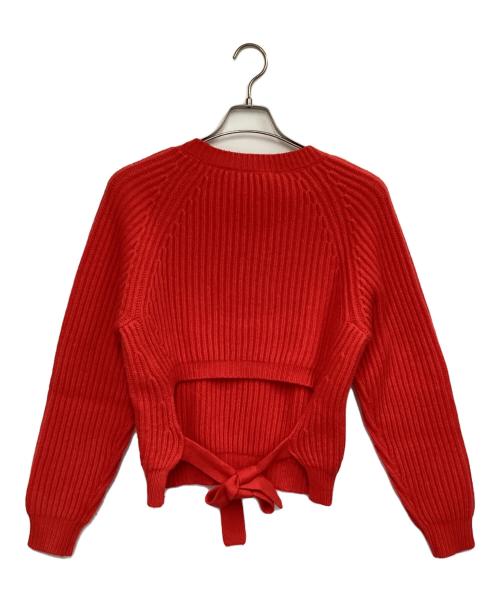 TELA（テラ）TELA (テラ) ニットプルオーバー レッド サイズ:ITALY　Sの古着・服飾アイテム