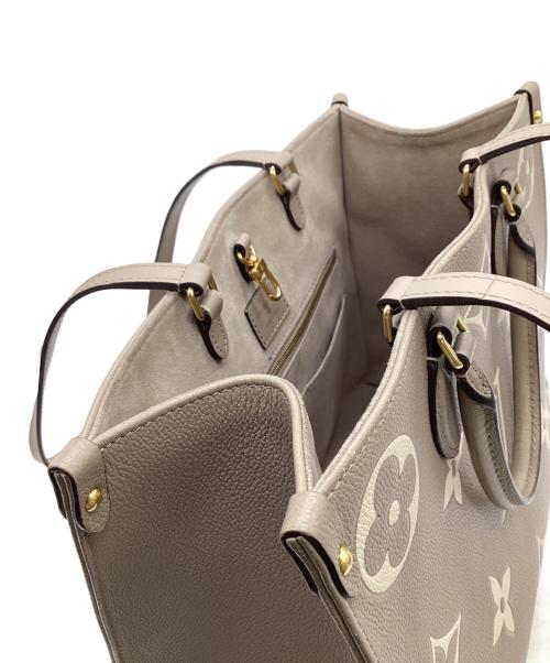 LOUIS VUITTON（ルイ ヴィトン）LOUIS VUITTON (ルイ ヴィトン) モノグラム・アンプラント オサンゴーMM トートバッグ トゥルトレール×クレームの古着・服飾アイテム