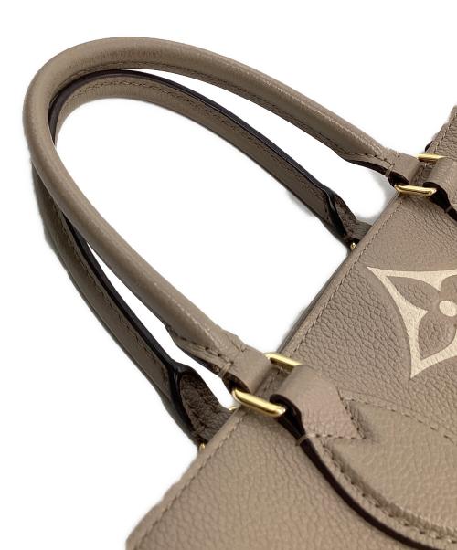 LOUIS VUITTON（ルイ ヴィトン）LOUIS VUITTON (ルイ ヴィトン) モノグラム・アンプラント オサンゴーMM トートバッグ トゥルトレール×クレームの古着・服飾アイテム