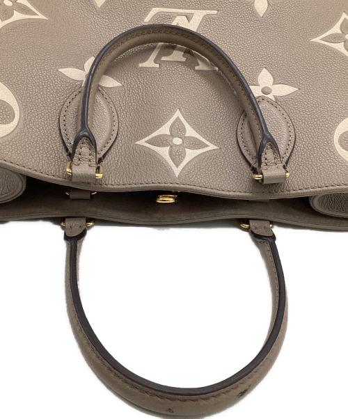 LOUIS VUITTON（ルイ ヴィトン）LOUIS VUITTON (ルイ ヴィトン) モノグラム・アンプラント オサンゴーMM トートバッグ トゥルトレール×クレームの古着・服飾アイテム