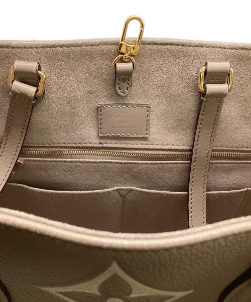 LOUIS VUITTON（ルイ ヴィトン）LOUIS VUITTON (ルイ ヴィトン) モノグラム・アンプラント オサンゴーMM トートバッグ トゥルトレール×クレームの古着・服飾アイテム