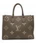 LOUIS VUITTON (ルイ ヴィトン) モノグラム・アンプラント オサンゴーMM トートバッグ トゥルトレール×クレーム：186000円