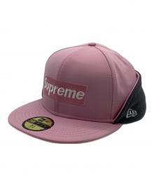 SUPREME×New Era（シュプリーム×ニューエラ）の古着「59FIFTY（フィフティーナインフィフティー）キャップ」｜ピンク