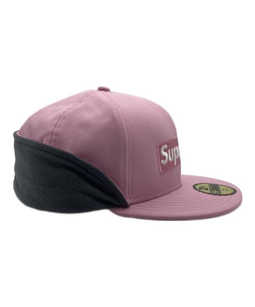 SUPREME（シュプリーム）SUPREME (シュプリーム) New Era (ニューエラ) 59FIFTY（フィフティーナインフィフティー）キャップ ピンク サイズ:7 5/8の古着・服飾アイテム