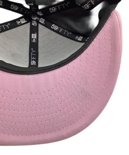 SUPREME（シュプリーム）SUPREME (シュプリーム) New Era (ニューエラ) 59FIFTY（フィフティーナインフィフティー）キャップ ピンク サイズ:7 5/8の古着・服飾アイテム