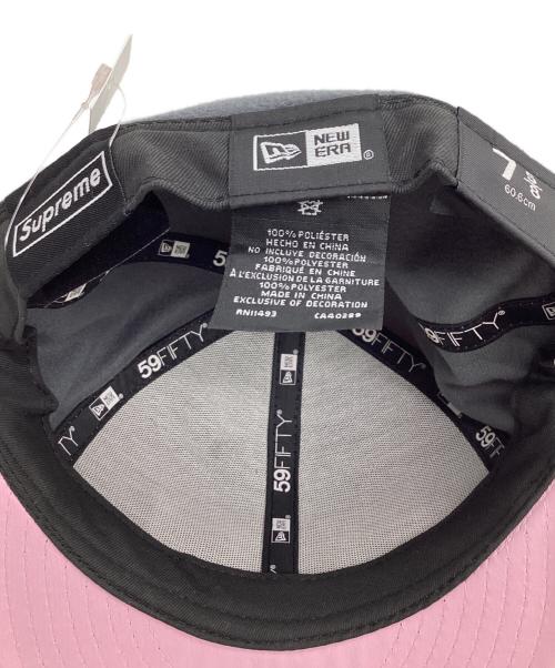 SUPREME（シュプリーム）SUPREME (シュプリーム) New Era (ニューエラ) 59FIFTY（フィフティーナインフィフティー）キャップ ピンク サイズ:7 5/8の古着・服飾アイテム
