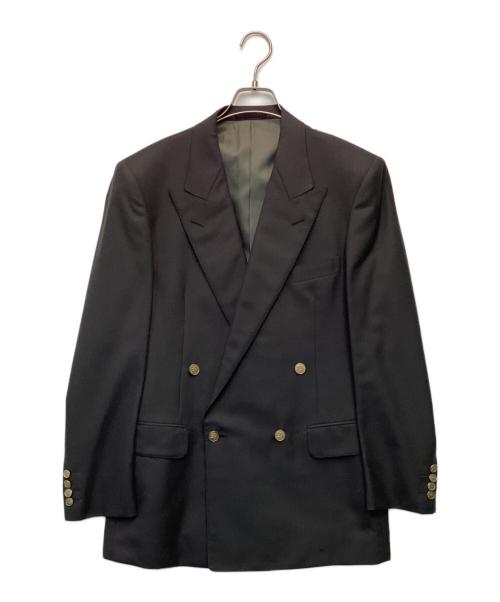 Burberry's（バーバリー）Burberry's (バーバリーズ) 4ボタン ダブルジャケット グレー サイズ:A6の古着・服飾アイテム