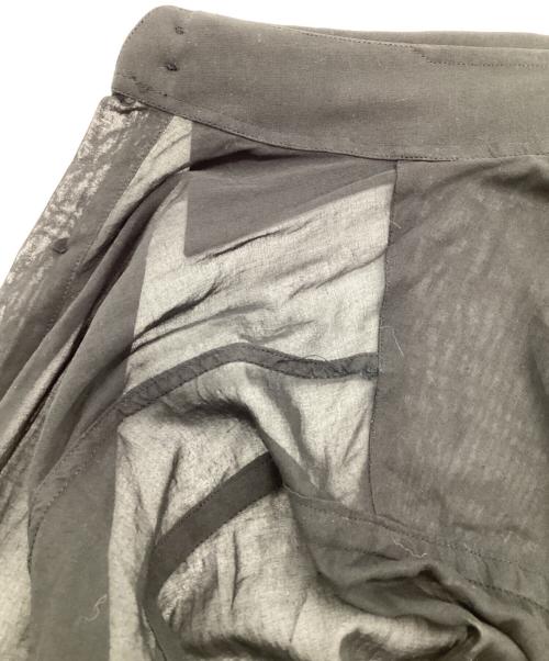 GUCCI（グッチ）GUCCI (グッチ) シアーシャツ ブラック サイズ:40-15 3/4の古着・服飾アイテム