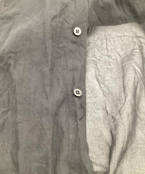 GUCCI（グッチ）GUCCI (グッチ) シアーシャツ ブラック サイズ:40-15 3/4の古着・服飾アイテム