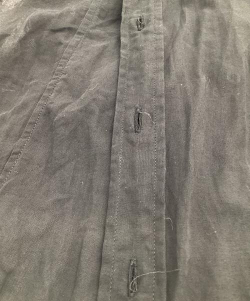 GUCCI（グッチ）GUCCI (グッチ) シアーシャツ ブラック サイズ:40-15 3/4の古着・服飾アイテム