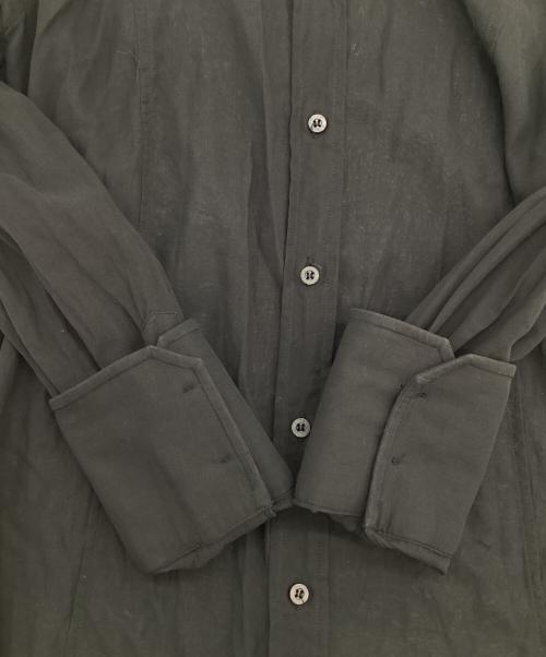 GUCCI（グッチ）GUCCI (グッチ) シアーシャツ ブラック サイズ:40-15 3/4の古着・服飾アイテム