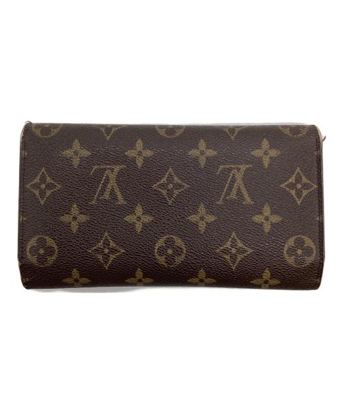 LOUIS VUITTON（ルイ ヴィトン）LOUIS VUITTON (ルイ ヴィトン) モノグラム ポルトトレゾール・インターナショナル 3つ折り長財布 ブラウンの古着・服飾アイテム