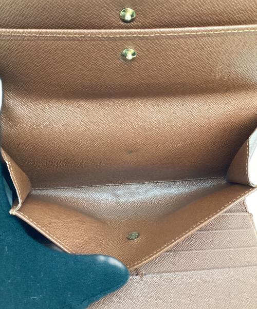 LOUIS VUITTON（ルイ ヴィトン）LOUIS VUITTON (ルイ ヴィトン) モノグラム ポルトトレゾール・インターナショナル 3つ折り長財布 ブラウンの古着・服飾アイテム