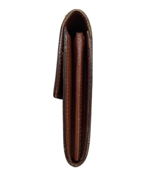 LOUIS VUITTON（ルイ ヴィトン）LOUIS VUITTON (ルイ ヴィトン) モノグラム ポシェット・ポルトモネクレディ 長財布 ブラウンの古着・服飾アイテム