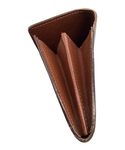 LOUIS VUITTON（ルイ ヴィトン）LOUIS VUITTON (ルイ ヴィトン) モノグラム ポシェット・ポルトモネクレディ 長財布 ブラウンの古着・服飾アイテム