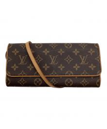 LOUIS VUITTON（ルイ ヴィトン）の古着「モノグラム ポシェット ツイン GM」｜ブラウン