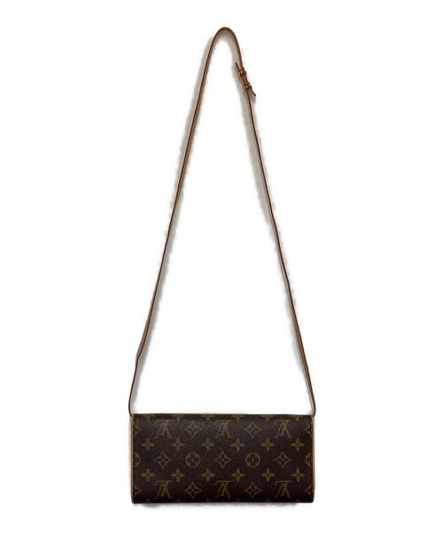 LOUIS VUITTON（ルイ ヴィトン）LOUIS VUITTON (ルイ ヴィトン) モノグラム ポシェット ツイン GM ブラウンの古着・服飾アイテム