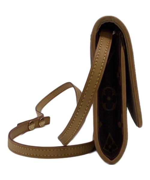 LOUIS VUITTON（ルイ ヴィトン）LOUIS VUITTON (ルイ ヴィトン) モノグラム ポシェット ツイン GM ブラウンの古着・服飾アイテム