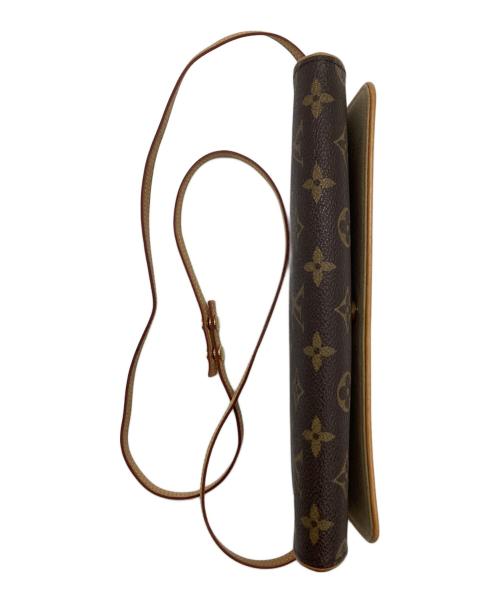 LOUIS VUITTON（ルイ ヴィトン）LOUIS VUITTON (ルイ ヴィトン) モノグラム ポシェット ツイン GM ブラウンの古着・服飾アイテム