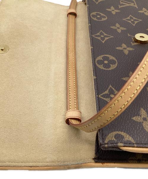 LOUIS VUITTON（ルイ ヴィトン）LOUIS VUITTON (ルイ ヴィトン) モノグラム ポシェット ツイン GM ブラウンの古着・服飾アイテム