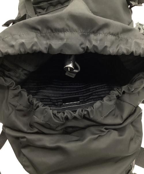 PRADA（プラダ）PRADA (プラダ) ナイロンリュックサック ブラックの古着・服飾アイテム