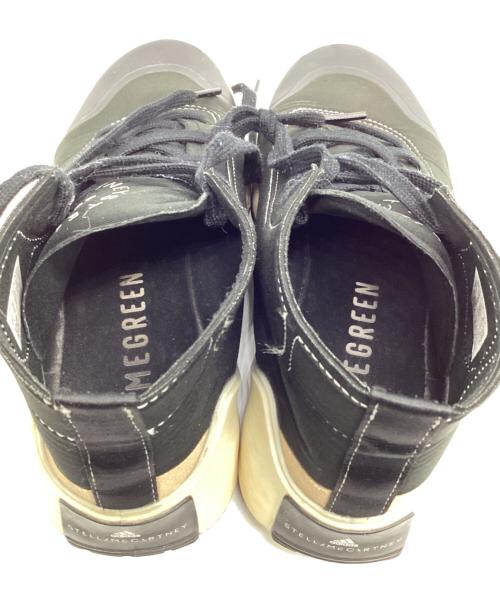 adidas（アディダス）adidas (アディダス) STELLA McCARTNEY (ステラマッカートニー) TREINO MID-CUT（トレイノ ミッドカット）スニーカー ブラック サイズ:24.5cmの古着・服飾アイテム