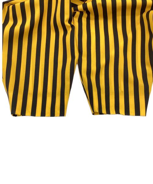 COMME des GARCONS HOMME PLUS（コムデギャルソンオムプリュス）COMME des GARCONS HOMME PLUS (コムデギャルソンオムプリュス) ピエロバルーンパンツ ブラック×イエロー サイズ:Sの古着・服飾アイテム