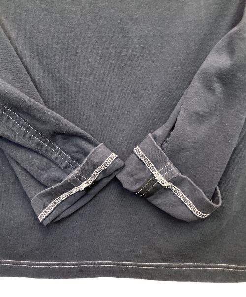 COMME des GARCONS HOMME（コムデギャルソン オム）COMME des GARCONS HOMME (コムデギャルソン オム) ロングスリーブTシャツ ブラック サイズ:Lの古着・服飾アイテム