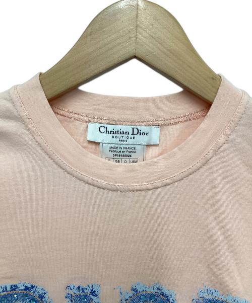 Christian Dior（クリスチャン ディオール）Christian Dior (クリスチャン ディオール) 半袖カットソー ピンク サイズ:36の古着・服飾アイテム