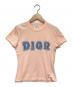 Christian Dior（クリスチャン ディオール）の古着「半袖カットソー」｜ピンク