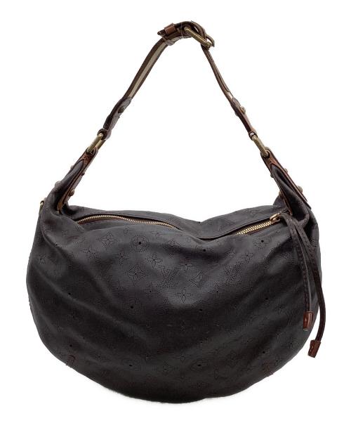 LOUIS VUITTON（ルイ ヴィトン）LOUIS VUITTON (ルイ ヴィトン) オナタ キュイール オナタGM セミショルダーバッグ ブラウンの古着・服飾アイテム