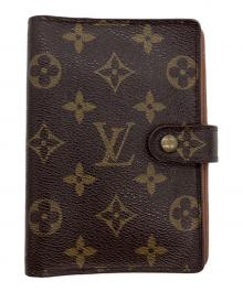 LOUIS VUITTON（ルイ ヴィトン）の古着「モノグラム アジェンダPM 手帳カバー」｜ブラウン