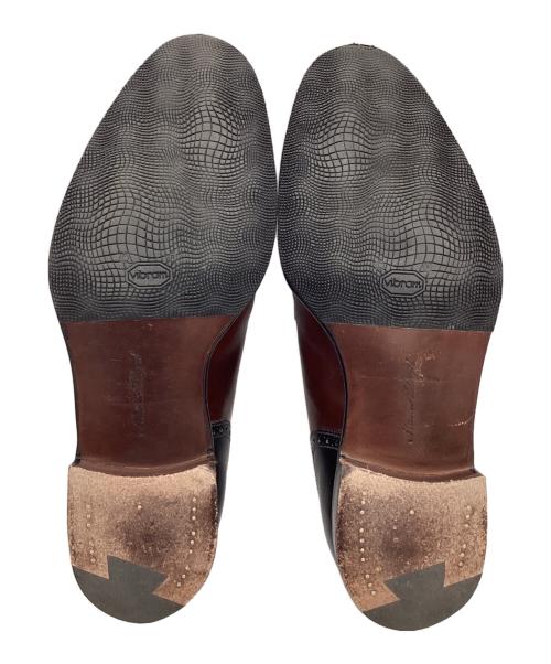 Lloyd footwear（ロイドフットウェア）Lloyd footwear (ロイドフットウェア) MASTER LLOYD BATTERSEA（マスター ロイド バタシー）セミブローグダービーシューズ ブラウン×ブラック サイズ:UK6 1/2の古着・服飾アイテム