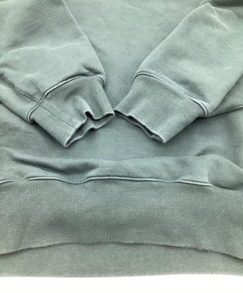 AURALEE（オーラリー）AURALEE (オーラリー) BEAUTY&YOUTH (ビューティーアンドユース) SUPER SOFT BIG P/O（スーパー ソフト ビッグ プルオーバー） グリーン サイズ:3の古着・服飾アイテム