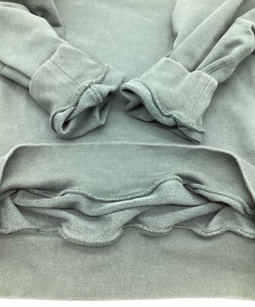 AURALEE（オーラリー）AURALEE (オーラリー) BEAUTY&YOUTH (ビューティーアンドユース) SUPER SOFT BIG P/O（スーパー ソフト ビッグ プルオーバー） グリーン サイズ:3の古着・服飾アイテム