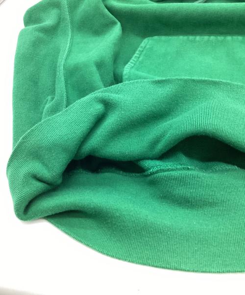 AURALEE（オーラリー）AURALEE (オーラリー) SUPER MILLED SWEAT P/O PARKA（スーパー ミルド スウェット プルオーバー パーカ） グリーン サイズ:3の古着・服飾アイテム