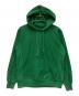 AURALEE（オーラリー）の古着「SUPER MILLED SWEAT P/O PARKA（スーパー ミルド スウェット プルオーバー パーカ）」｜グリーン