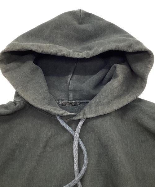 AURALEE（オーラリー）AURALEE (オーラリー) SUPER MILLED SWEAT P/O PARKA（スーパー ミルド スウェット プルオーバー パーカ） ブラック サイズ:3の古着・服飾アイテム