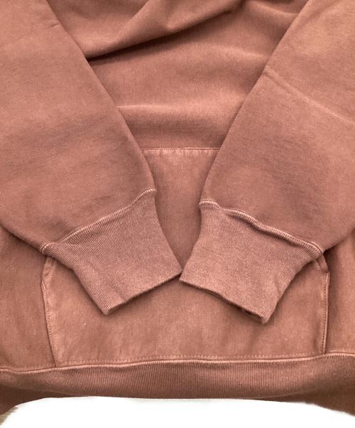 AURALEE（オーラリー）AURALEE (オーラリー) SUPER MILLED SWEAT P/O PARKA（スーパー ミルド スウェット プルオーバー パーカ） ブラウン サイズ:3の古着・服飾アイテム