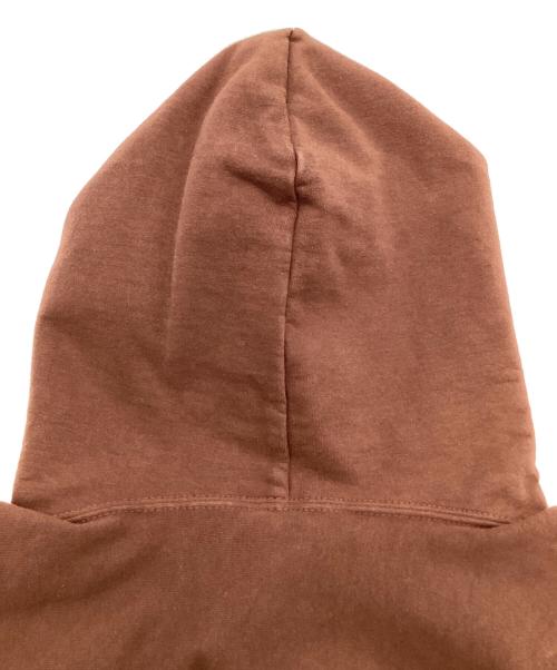 AURALEE（オーラリー）AURALEE (オーラリー) SUPER MILLED SWEAT P/O PARKA（スーパー ミルド スウェット プルオーバー パーカ） ブラウン サイズ:3の古着・服飾アイテム