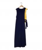 Diagramダイアグラム）の古着「ニットワンピース」｜ネイビー