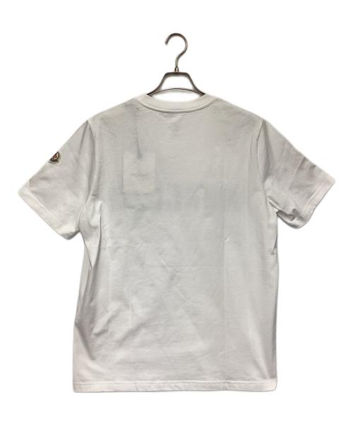 MONCLER（モンクレール）MONCLER (モンクレール) SS TSHIRT（SS Tシャツ） ホワイト サイズ:Mの古着・服飾アイテム