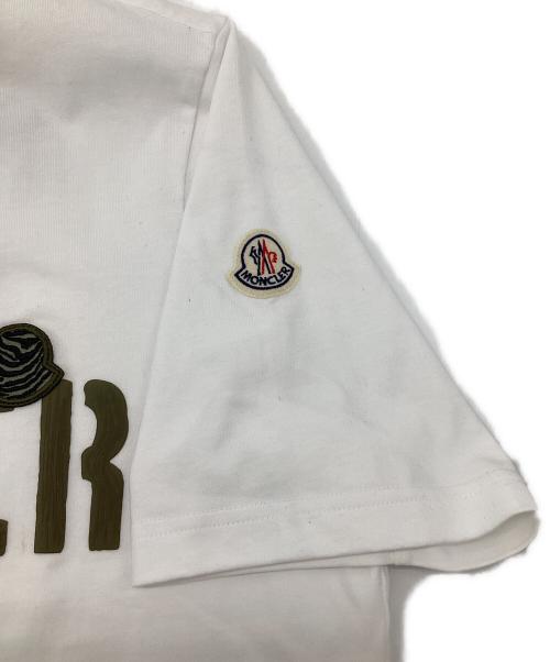 MONCLER（モンクレール）MONCLER (モンクレール) SS TSHIRT（SS Tシャツ） ホワイト サイズ:Mの古着・服飾アイテム