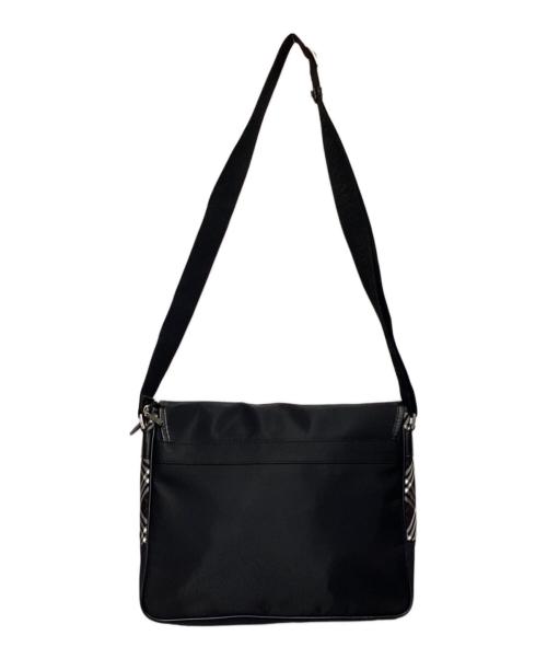 BURBERRY BLACK LABEL（バーバリーブラックレーベル）BURBERRY BLACK LABEL (バーバリーブラックレーベル) メッセンジャーバッグ ブラックの古着・服飾アイテム