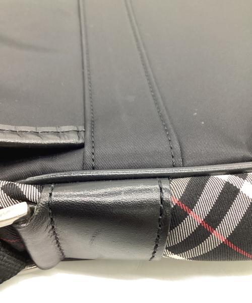 BURBERRY BLACK LABEL（バーバリーブラックレーベル）BURBERRY BLACK LABEL (バーバリーブラックレーベル) メッセンジャーバッグ ブラックの古着・服飾アイテム