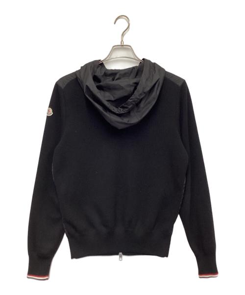 MONCLER（モンクレール）MONCLER (モンクレール) MAGLIA TRICOT CARDIGAN（マリア トリコ カーディガン） ブラック サイズ:Mの古着・服飾アイテム