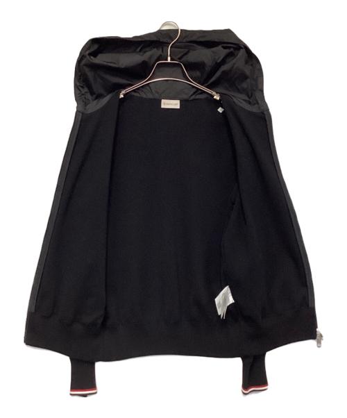 MONCLER（モンクレール）MONCLER (モンクレール) MAGLIA TRICOT CARDIGAN（マリア トリコ カーディガン） ブラック サイズ:Mの古着・服飾アイテム