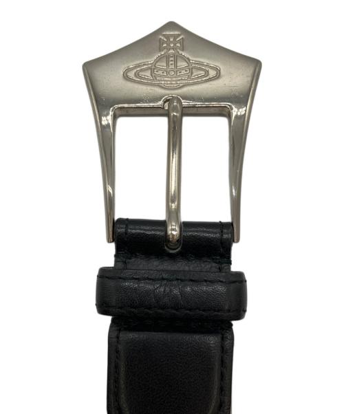 Vivienne Westwood man（ヴィヴィアン ウェストウッド マン）Vivienne Westwood man (ヴィヴィアン ウェストウッド マン) レザーベルト ブラックの古着・服飾アイテム