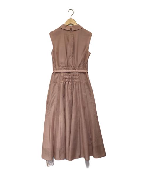 Apuweiser-riche（アプワイザーリッシェ）Apuweiser-riche (アプワイザーリッシェ) 洗えるパール釦シアーシャツワンピース ピンク サイズ:2の古着・服飾アイテム